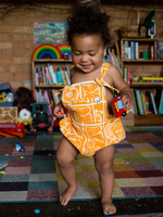 Linen Baby Romper