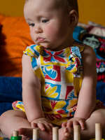 Linen Baby Romper