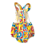 Linen Baby Romper